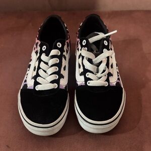 Vans Kids Sneakers - Black, White, Pink, Purple